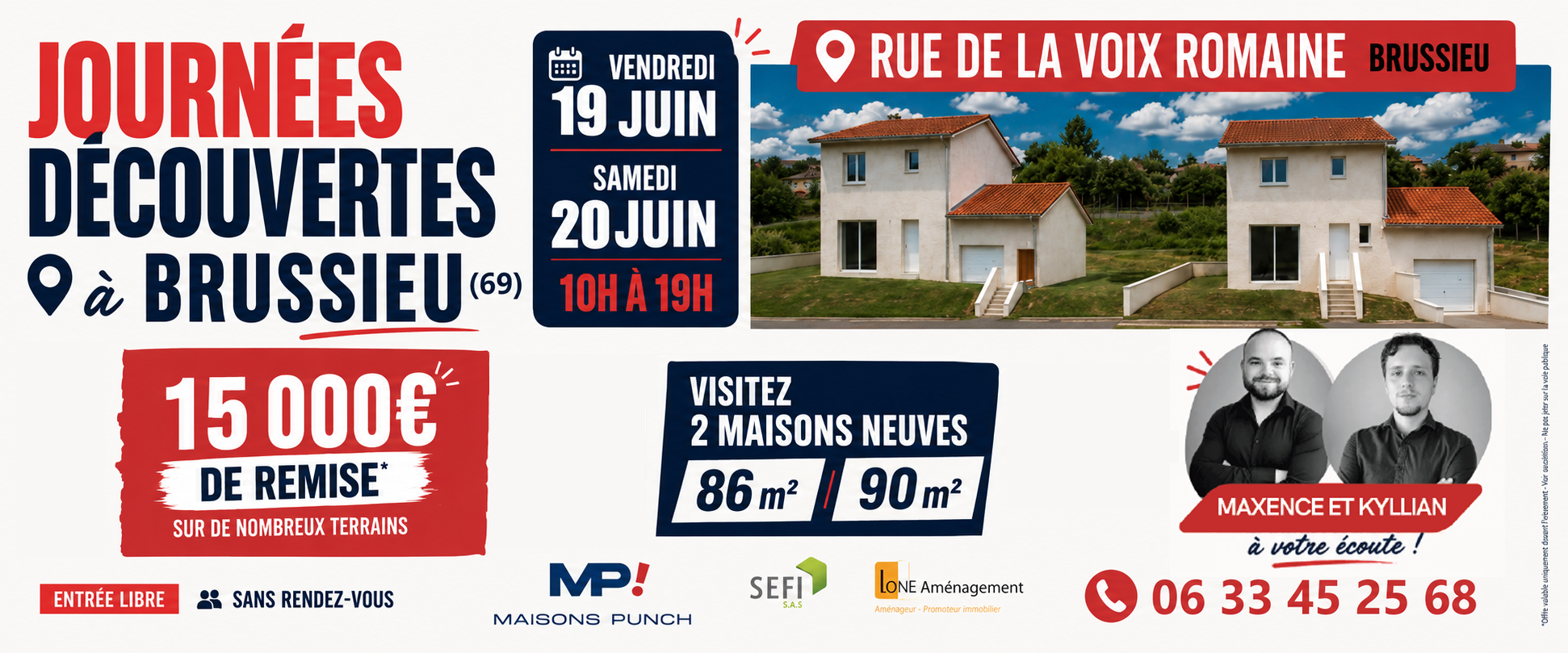 Evènement ! 2 Evènement ! bandeau Maisons Punch Portes ouvertes